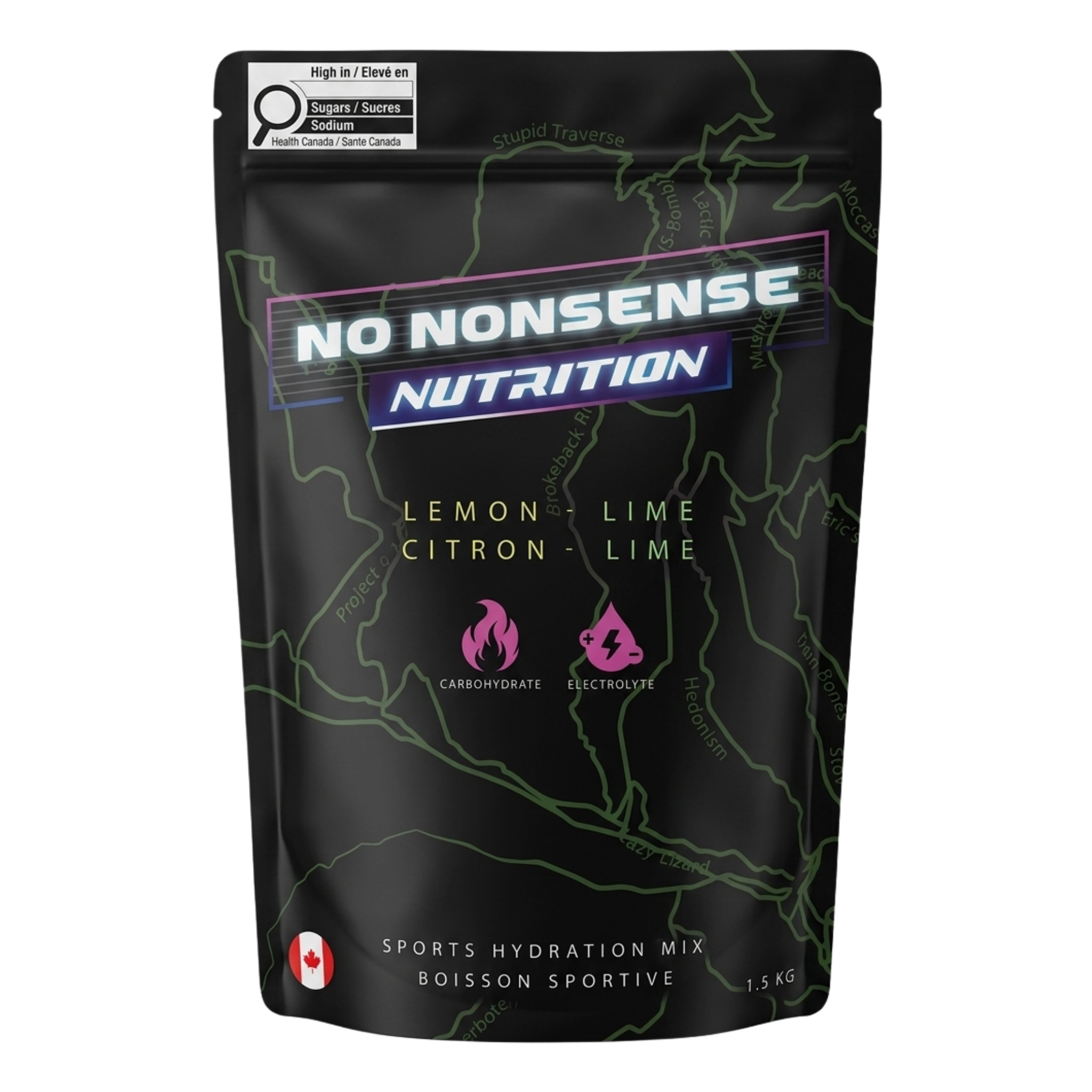 Race Day Mix (High-Electrolyte + High-Carb) – No Nonsense Nutrition