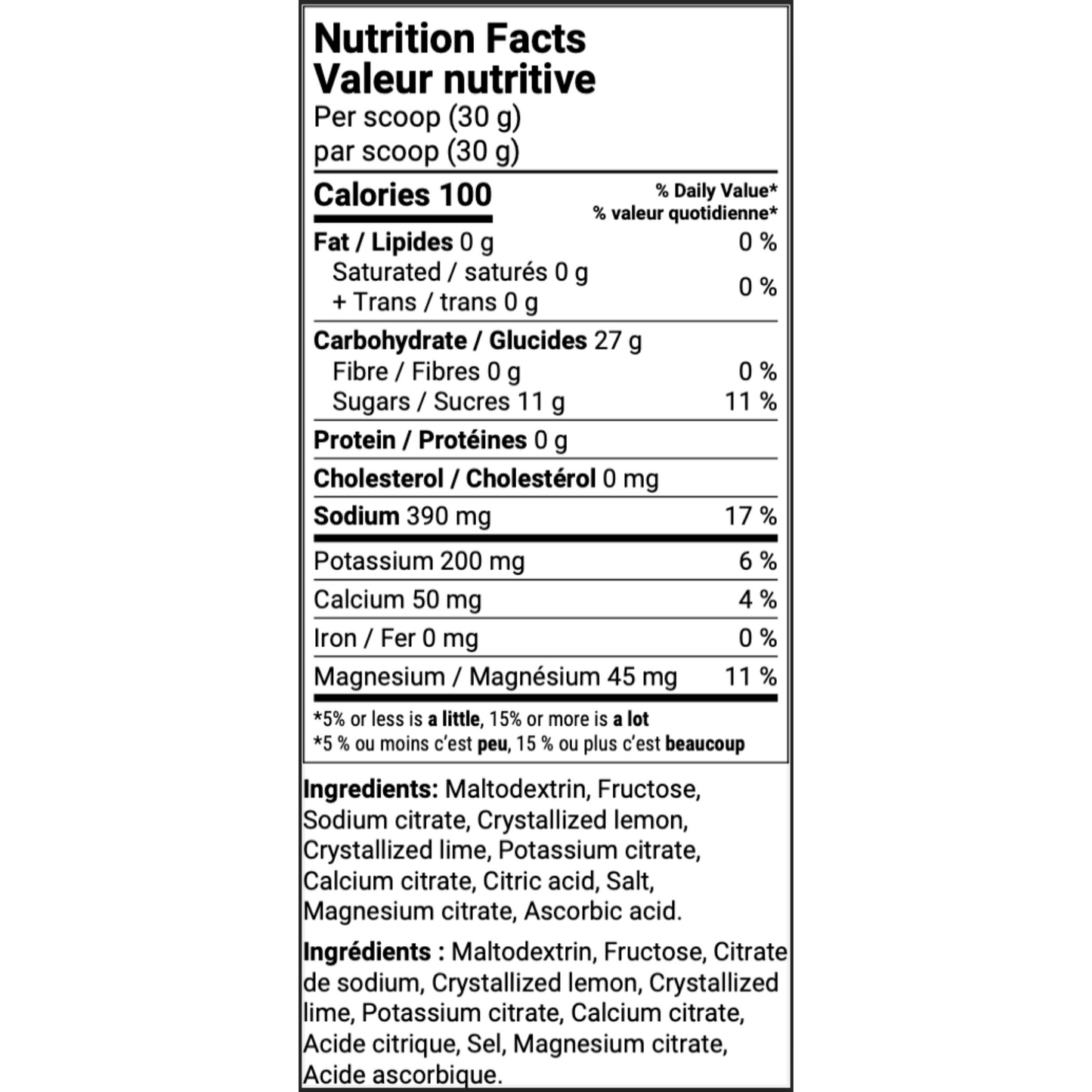 Race Day Mix (High-Electrolyte + High-Carb)