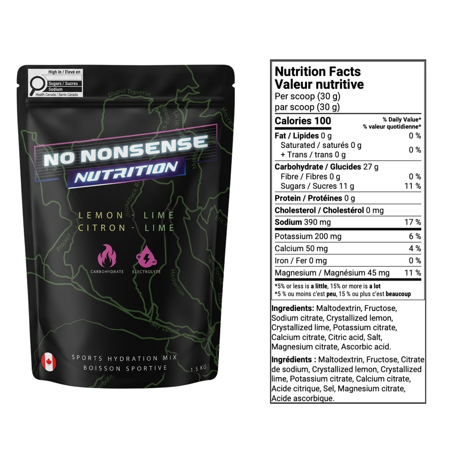 Race Day Mix (High-Electrolyte + High-Carb)