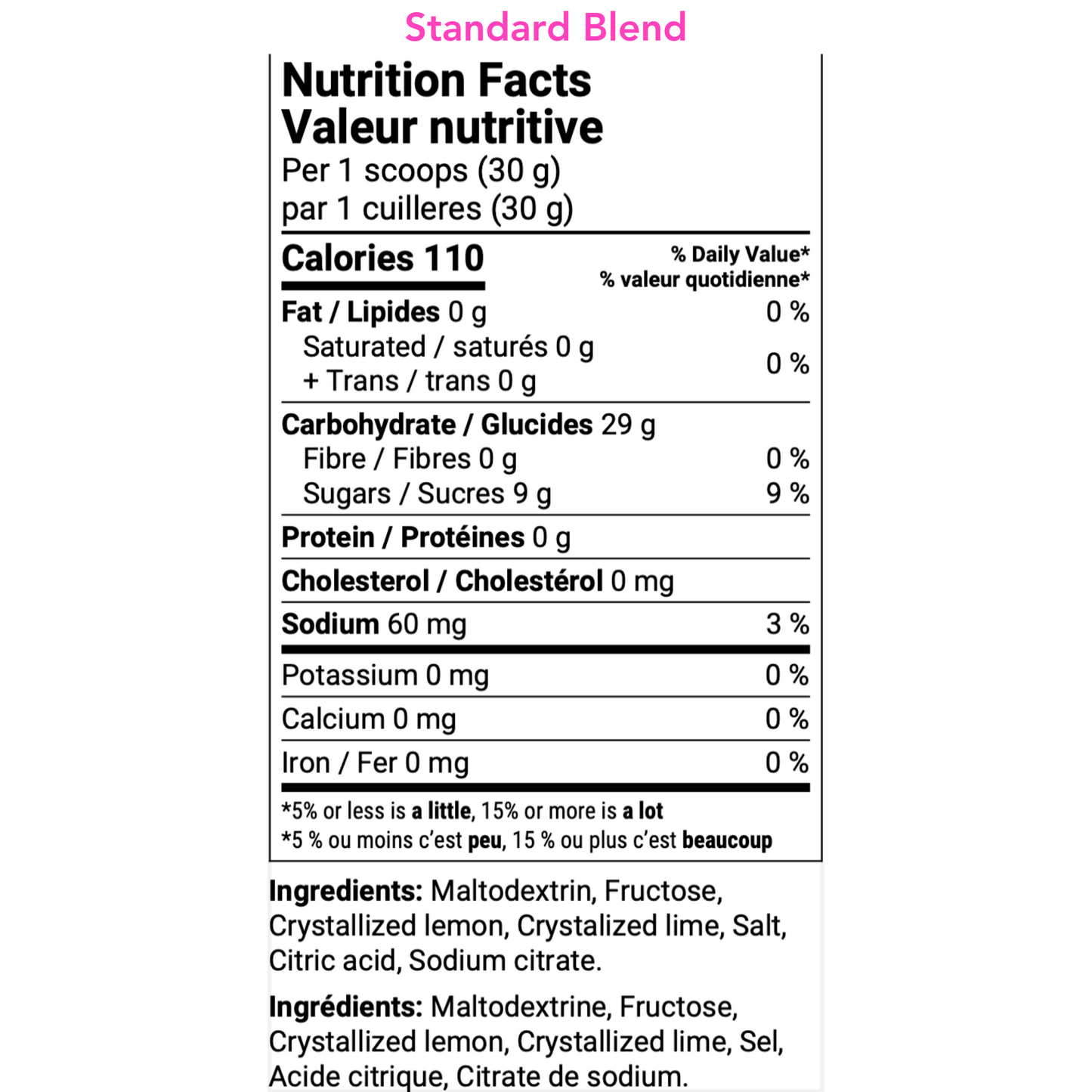 1.5kg Bag - Lemon/Lime Endurance Sports Drink Mix